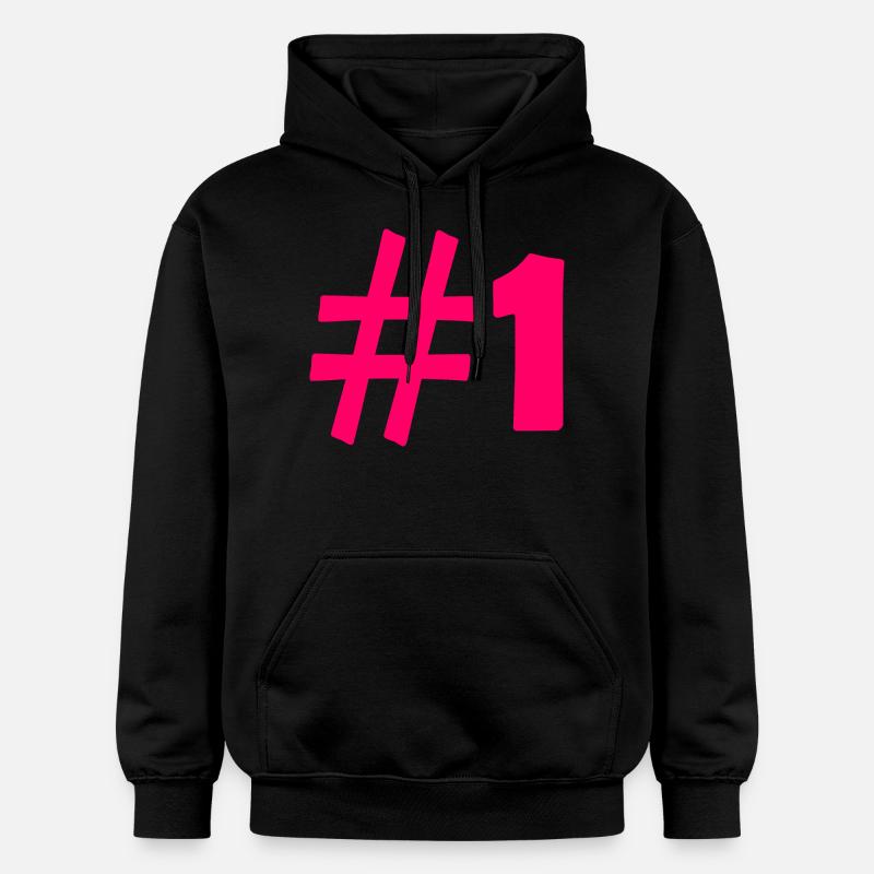 #1 - Sweat à capuche Softstyle® Gildan Unisexe - noir