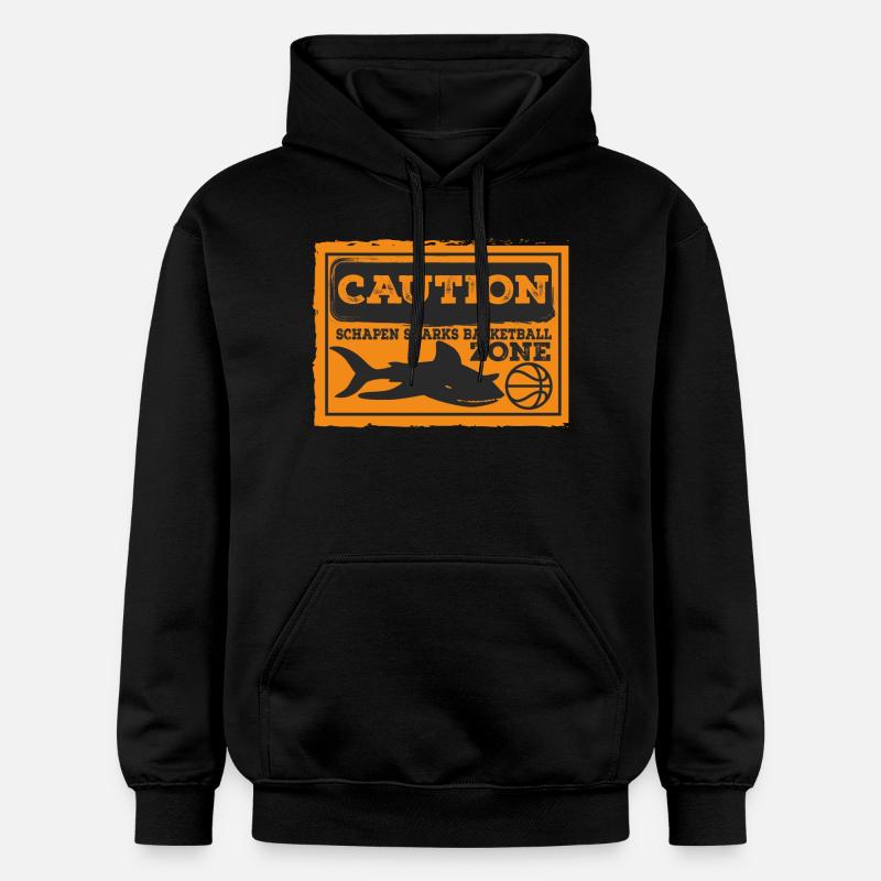 ATTENTION REQUINS - Sweat à capuche Softstyle® Gildan Unisexe - noir
