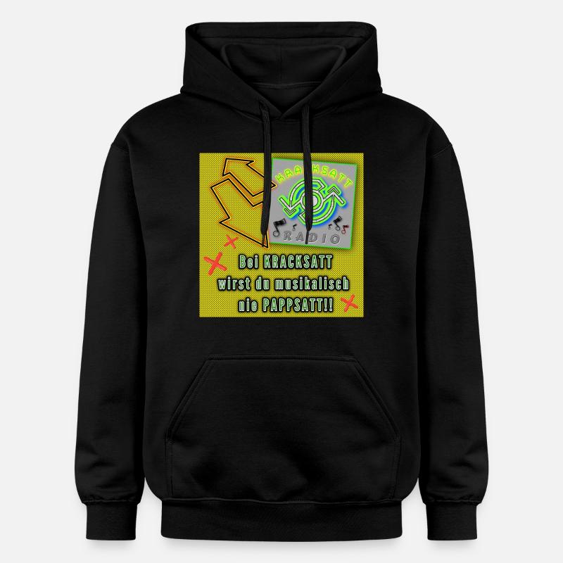 KRACKSATT - Sweat à capuche Softstyle® Gildan Unisexe - noir