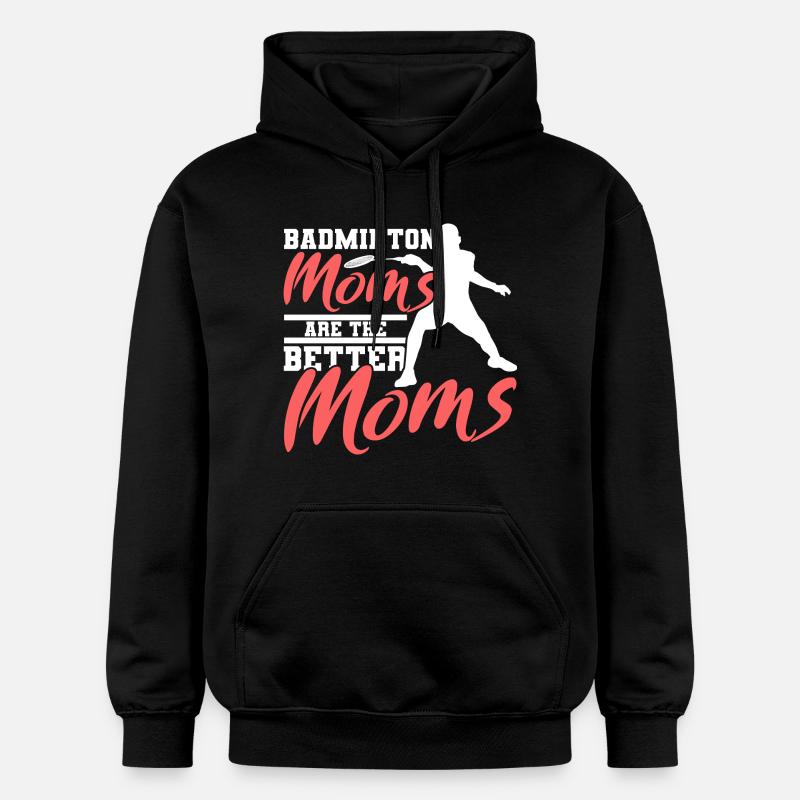 Badminton Mama - Sweat à capuche Softstyle® Gildan Unisexe - noir