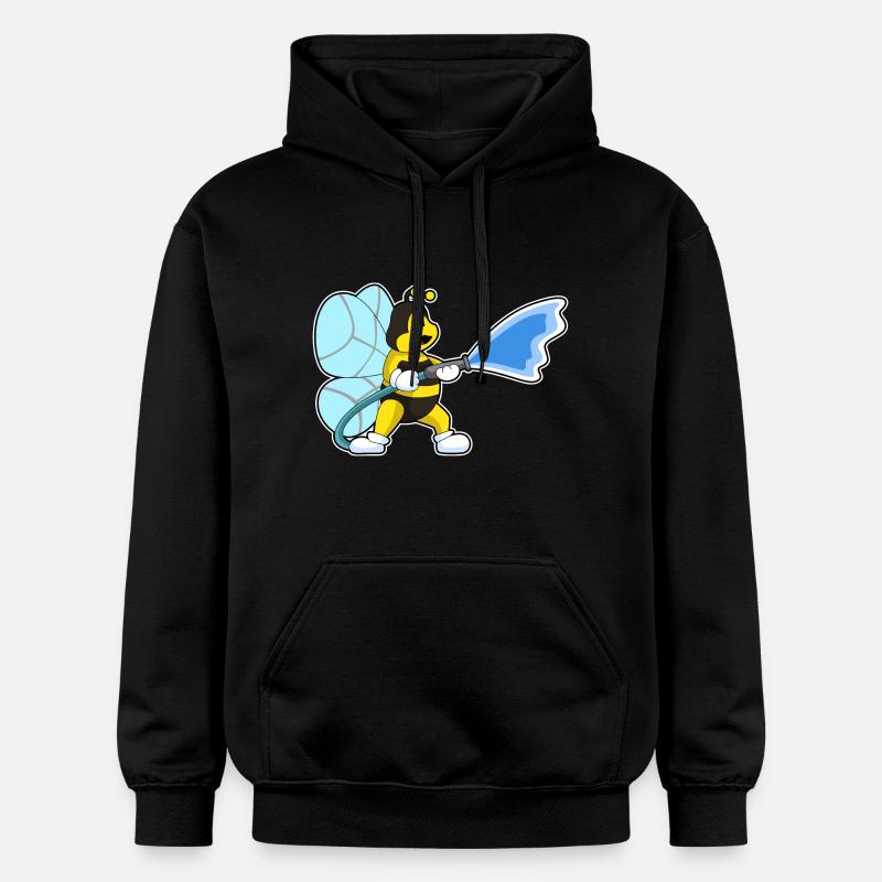 Extincteur de pompier d’abeilles - Sweat à capuche Softstyle® Gildan Unisexe - noir