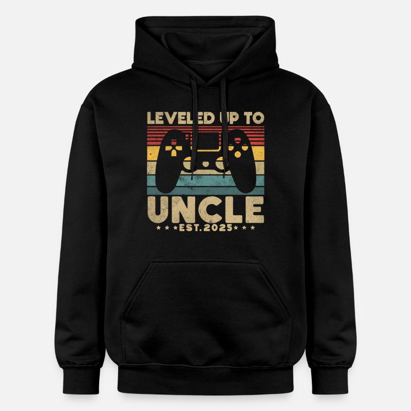 Ascension au rang d’oncle 2025 - Sweat à capuche Softstyle® Gildan Unisexe - noir