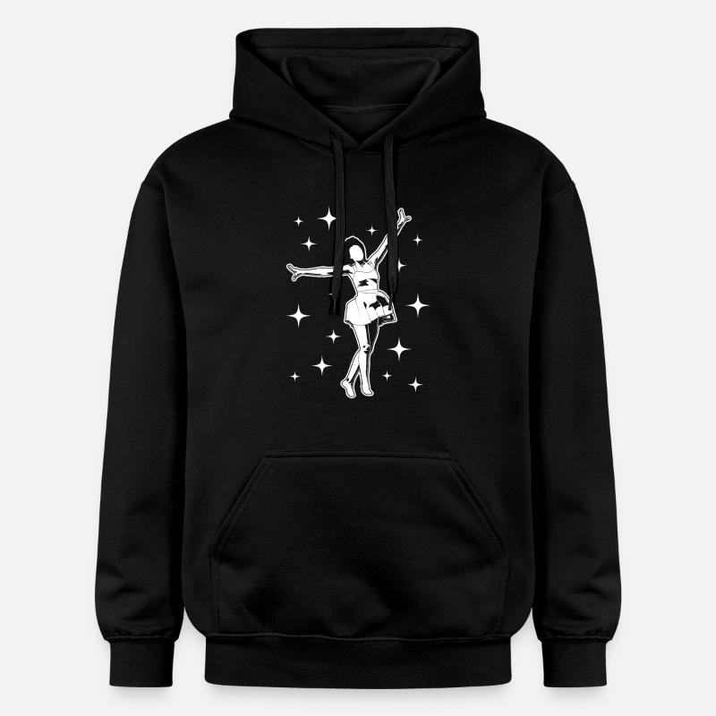 Danseuse - Sweat à capuche Softstyle® Gildan Unisexe - noir