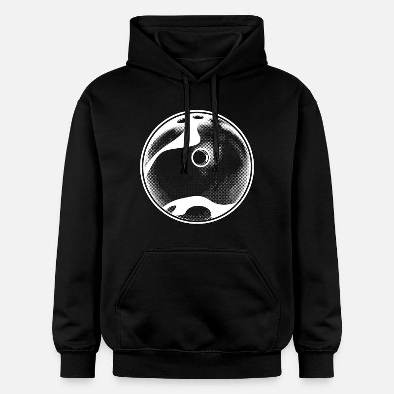 Boule de bowling - Sweat à capuche Softstyle® Gildan Unisexe - noir