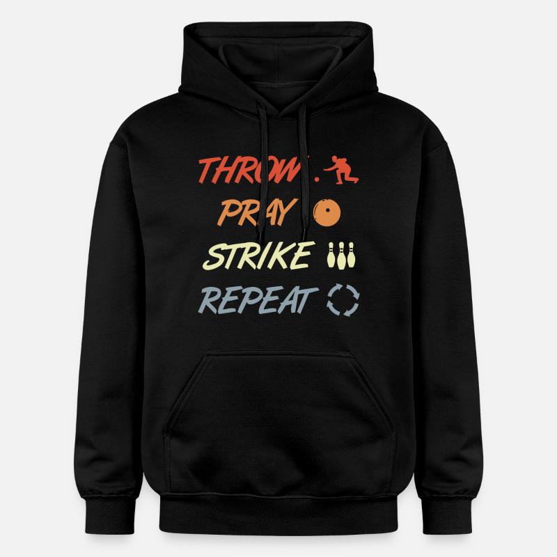 Blague de bowling - Sweat à capuche Softstyle® Gildan Unisexe - noir