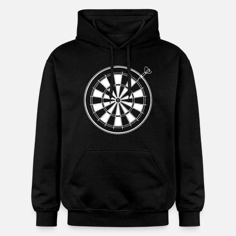 Graphiques Dart - Sweat à capuche Softstyle® Gildan Unisexe - noir