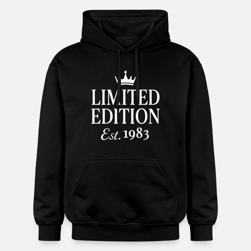 Édition limitée Est 1983 - Sweat à capuche Softstyle® Gildan Unisexe - noir