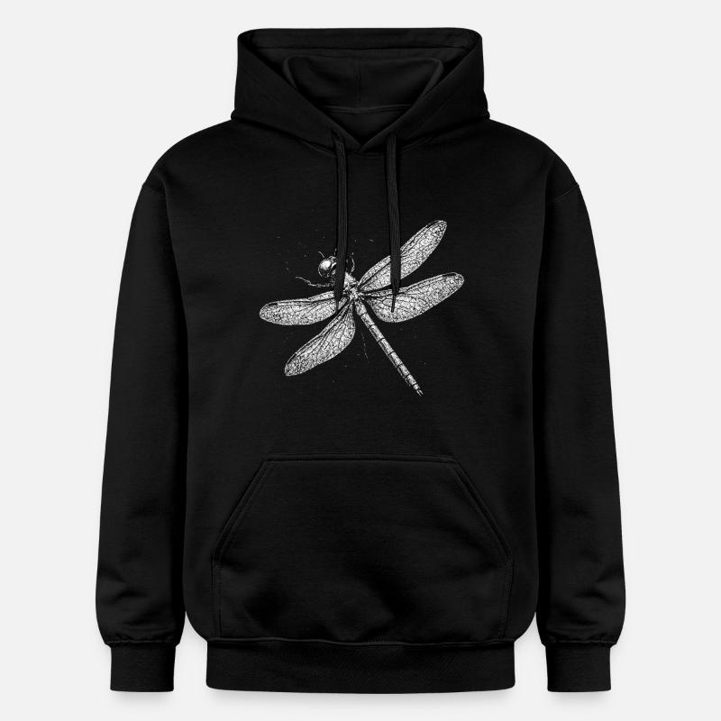 Libelle - Gildan Unisex Softstyle® Midweight Hoodie - Schwarz