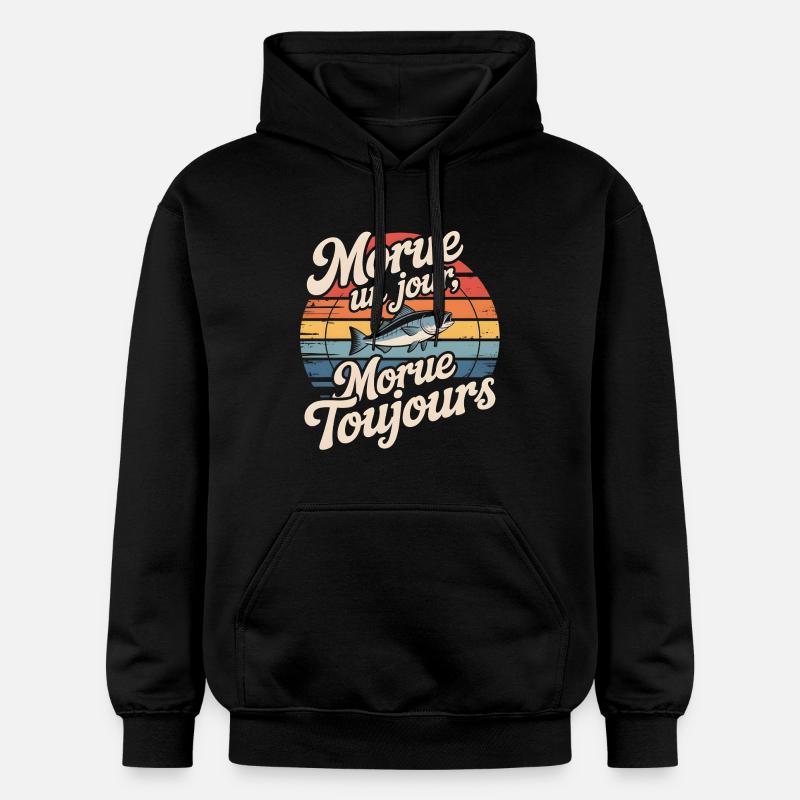 Once cod Cod - Gildan Unisex Softstyle® Midweight Hoodie - black