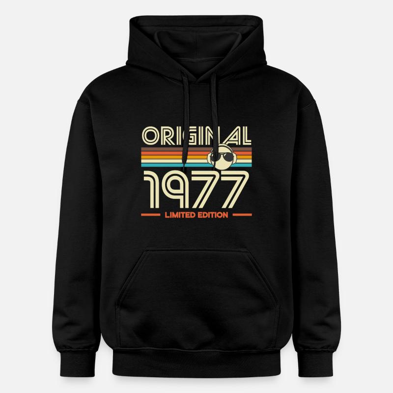 Original 1977 Édition Limitée - Sweat à capuche Softstyle® Gildan Unisexe - noir
