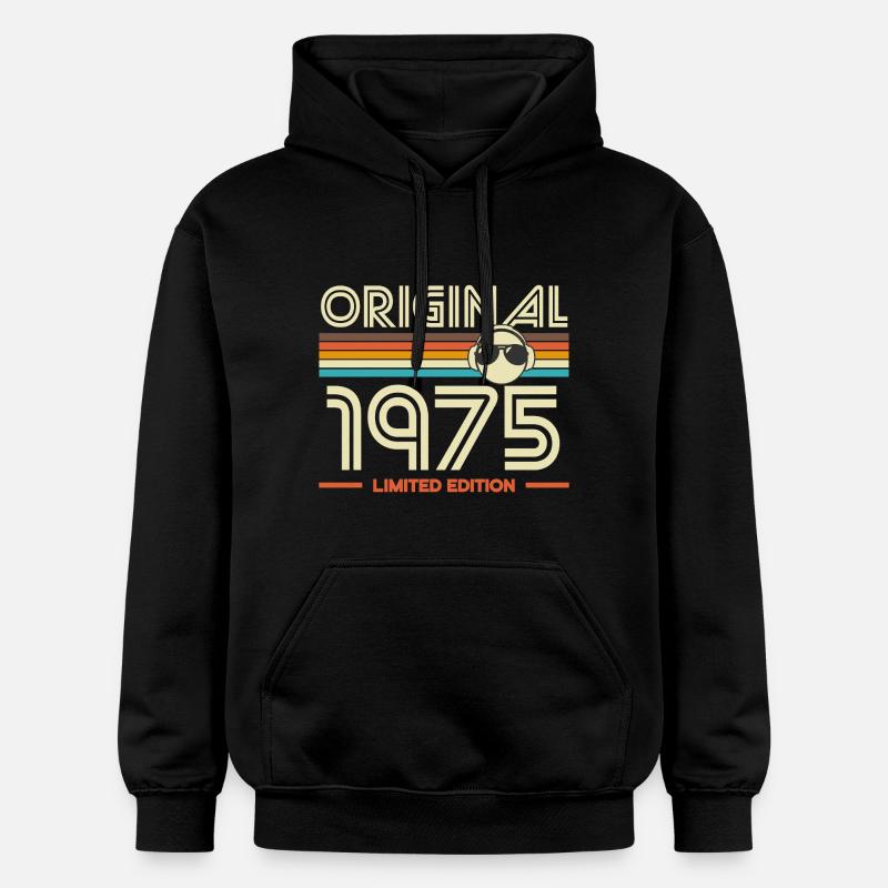 Original 1975 Édition limitée - Sweat à capuche Softstyle® Gildan Unisexe - noir