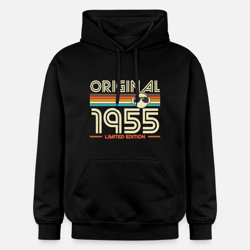 Original 1955 Édition Retro - Sweat à capuche Softstyle® Gildan Unisexe - noir