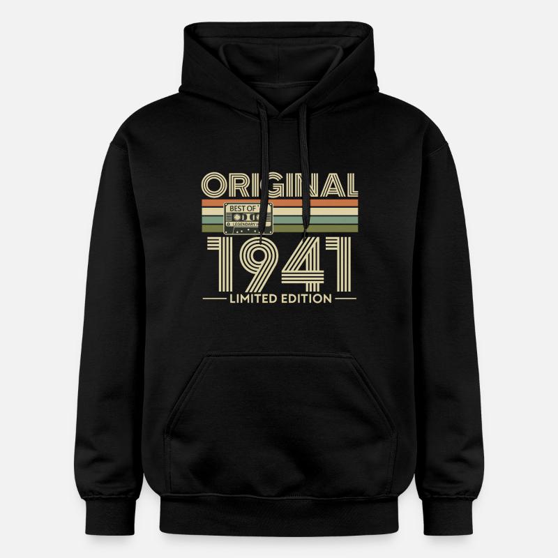 Original 1941 Édition Limitée - Sweat à capuche Softstyle® Gildan Unisexe - noir