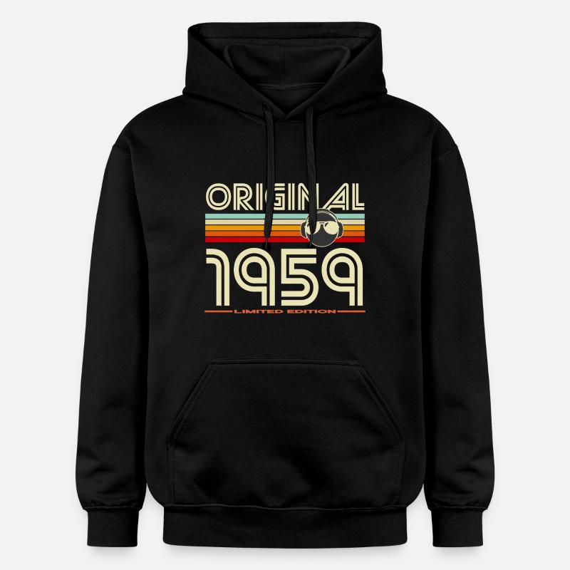 Rétro 1959 Édition Limitée - Sweat à capuche Softstyle® Gildan Unisexe - noir