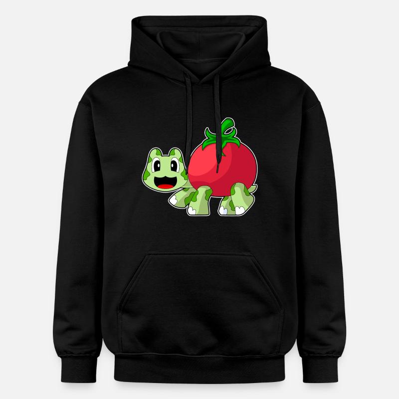 Tomate tortue - Sweat à capuche Softstyle® Gildan Unisexe - noir