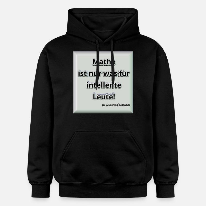 Mathe! Intelligent. Geschenk / Geschenkidee - Gildan Unisex Softstyle® Midweight Hoodie - Schwarz