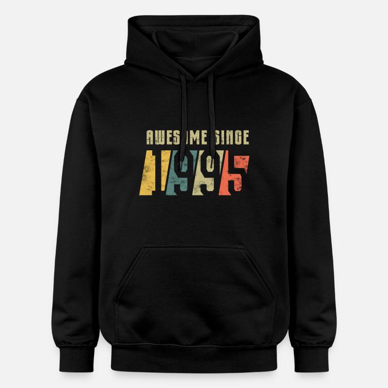 30e anniversaire Né en 1995 - Sweat à capuche Softstyle® Gildan Unisexe - noir