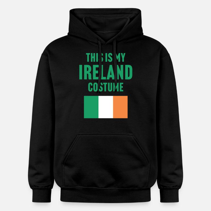 C’est mon costume d’Irlande - Sweat à capuche Softstyle® Gildan Unisexe - noir
