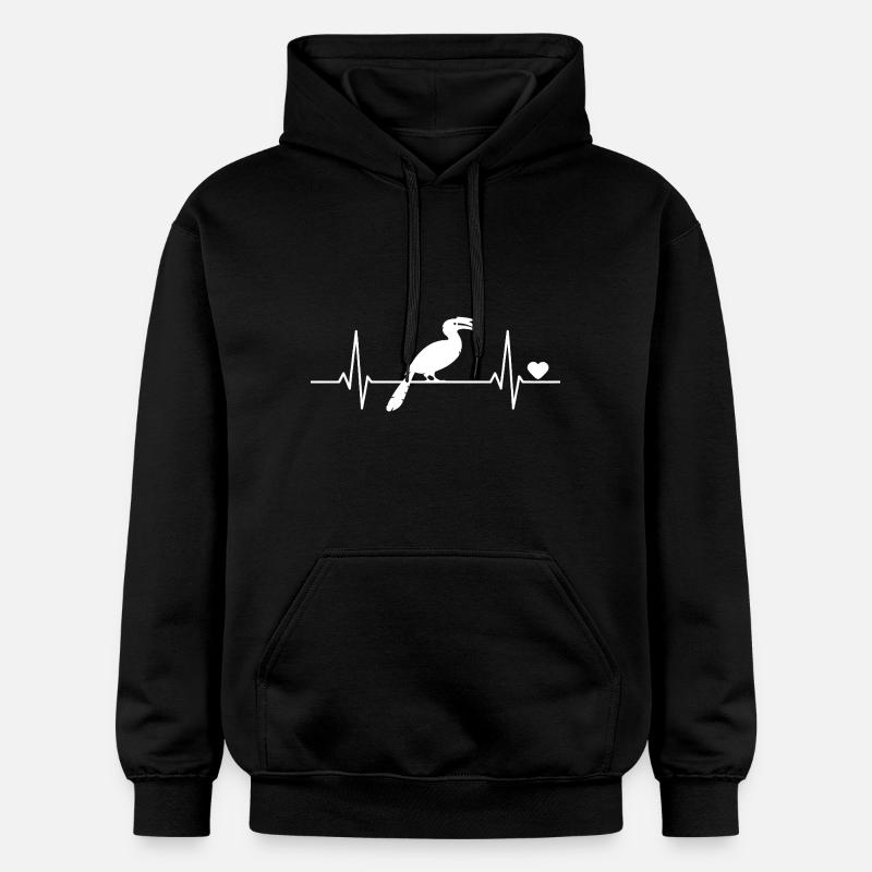 Nashornvogel - Gildan Unisex Softstyle® Midweight Hoodie - Schwarz