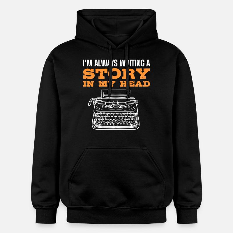 Auteur - Sweat à capuche Softstyle® Gildan Unisexe - noir