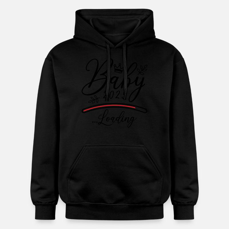 Bébé 2025 Chargement Dicton - Sweat à capuche Softstyle® Gildan Unisexe - noir