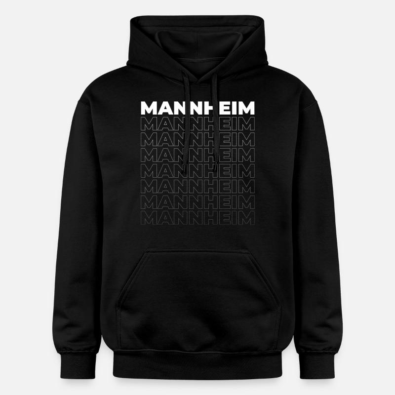 Mannheim - Sweat à capuche Softstyle® Gildan Unisexe - noir