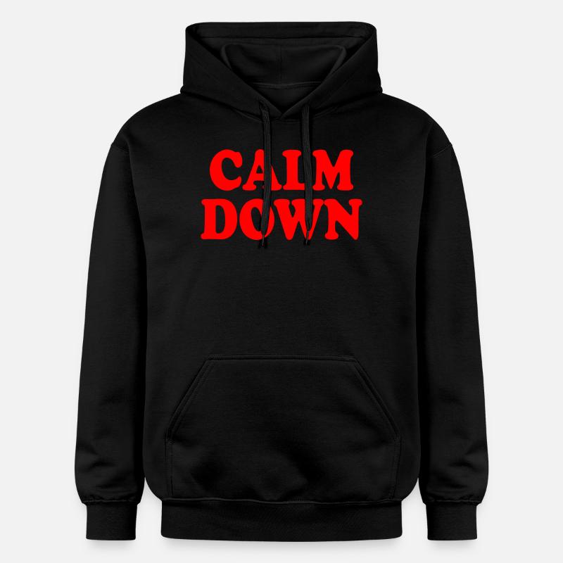Calm down - Sweat à capuche Softstyle® Gildan Unisexe - noir