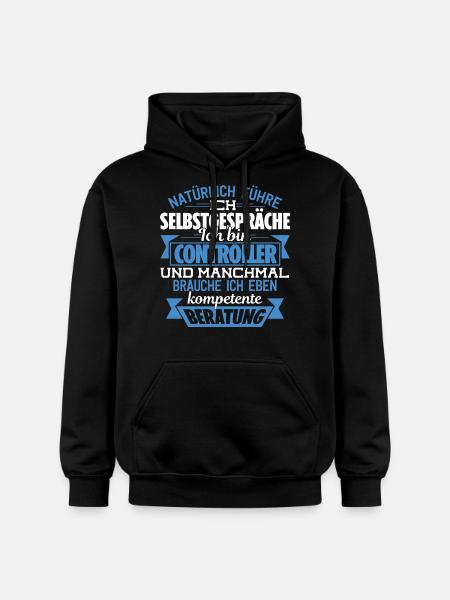 CONTROLLER - KOMPETENTE BERATUNG - Gildan Unisex Softstyle® Midweight Hoodie - Schwarz