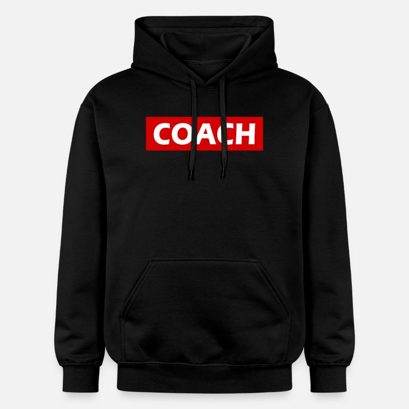 Coach - Sweat à capuche Softstyle® Gildan Unisexe - noir