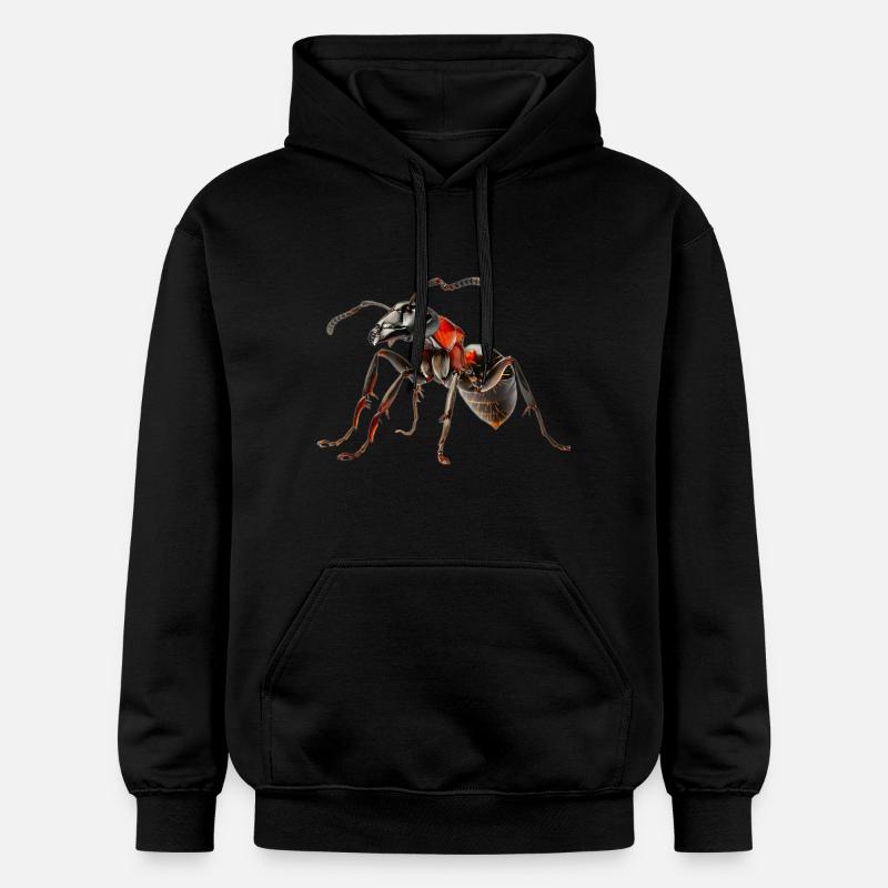 Fourmi - Sweat à capuche Softstyle® Gildan Unisexe - noir