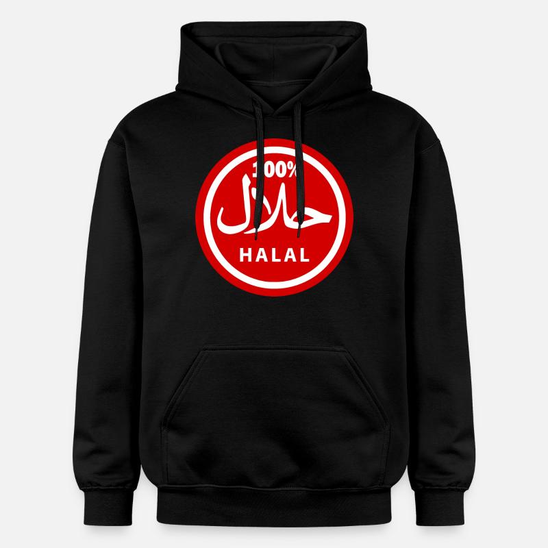 Halal - Sweat à capuche Softstyle® Gildan Unisexe - noir