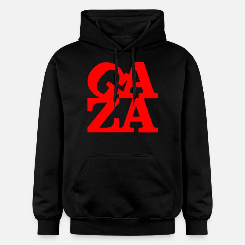 Gaza - Sweat à capuche Softstyle® Gildan Unisexe - noir