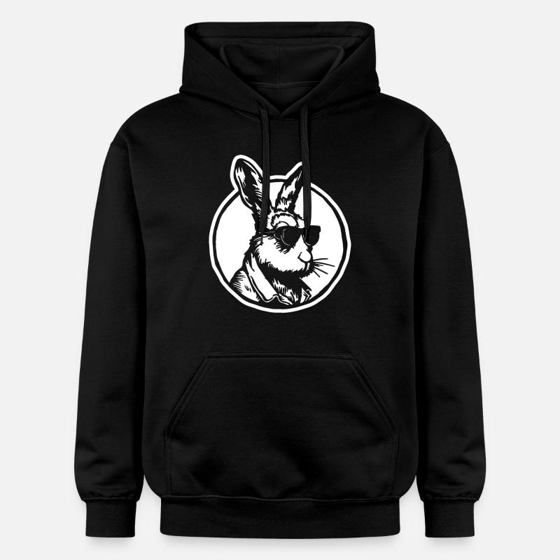 Lapin Lapin - Sweat à capuche Softstyle® Gildan Unisexe - noir