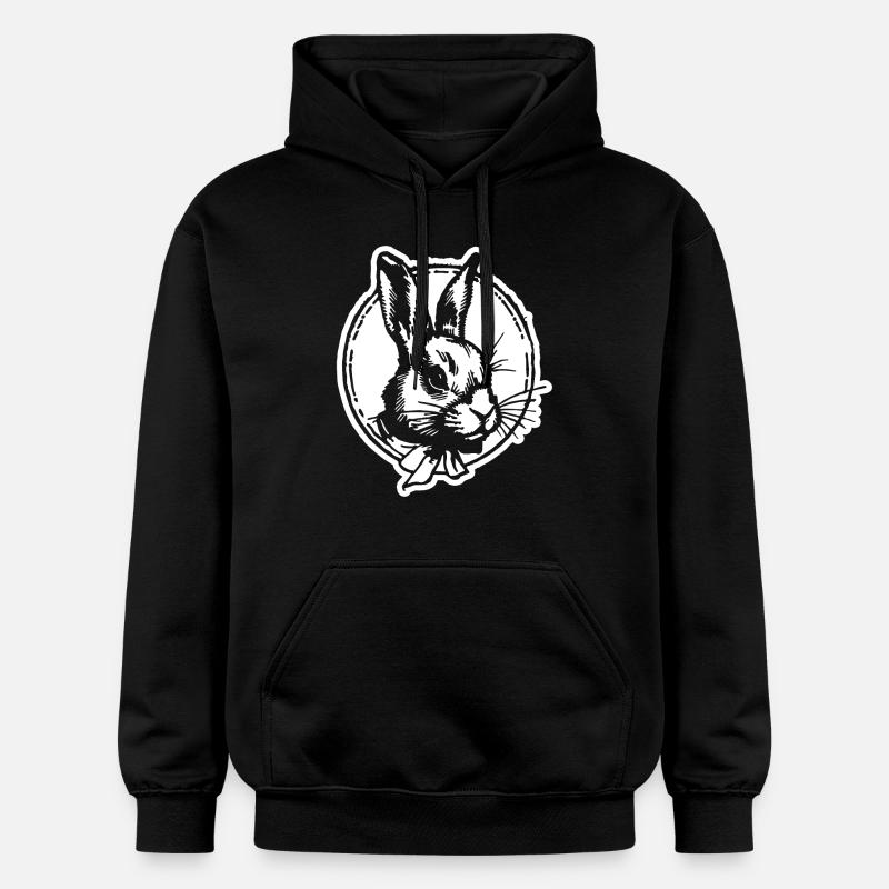 Lapin Lapin - Sweat à capuche Softstyle® Gildan Unisexe - noir