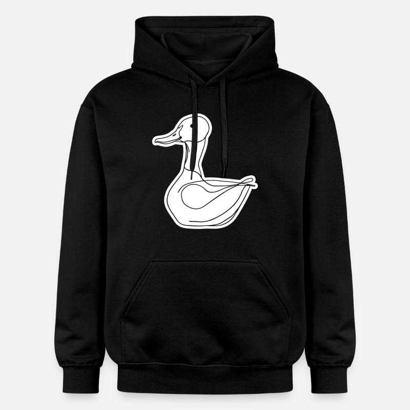 Canards - Sweat à capuche Softstyle® Gildan Unisexe - noir