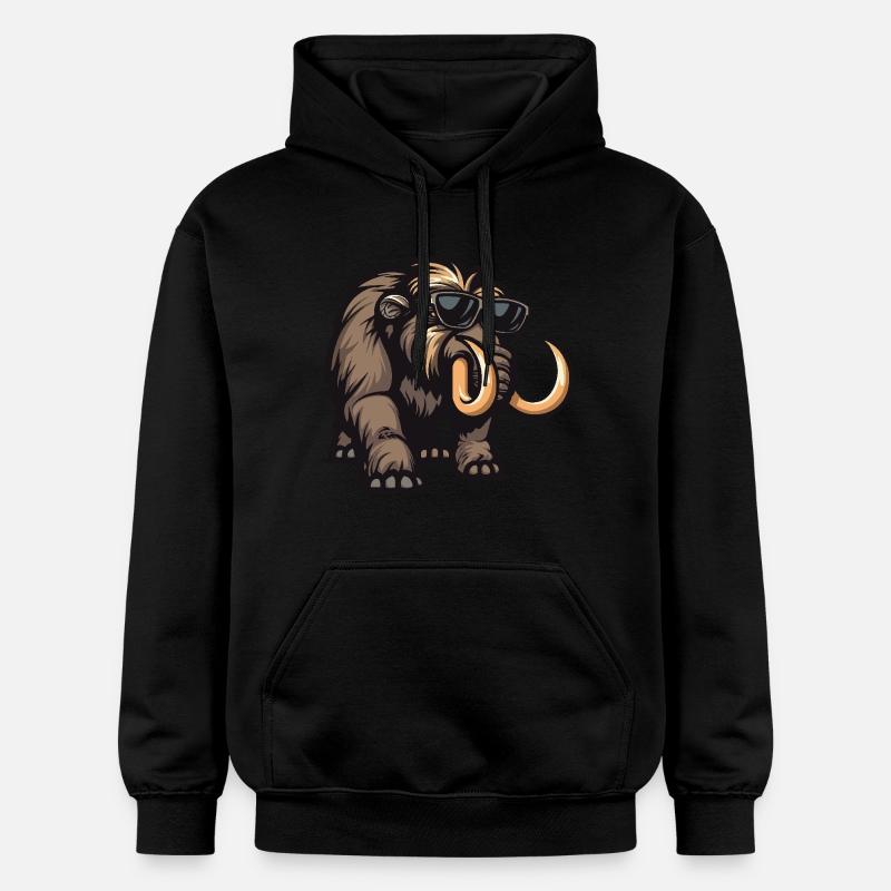Mammut Cool Comic - Gildan Unisex Softstyle® Midweight Hoodie - Schwarz