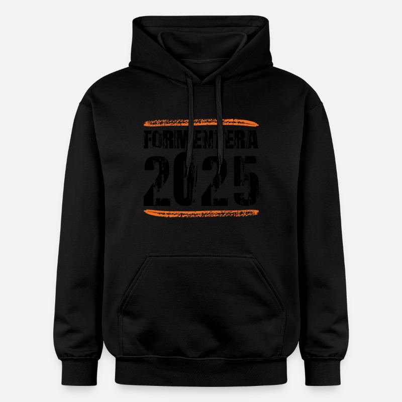 Formentera 2025 Dire - Sweat à capuche Softstyle® Gildan Unisexe - noir