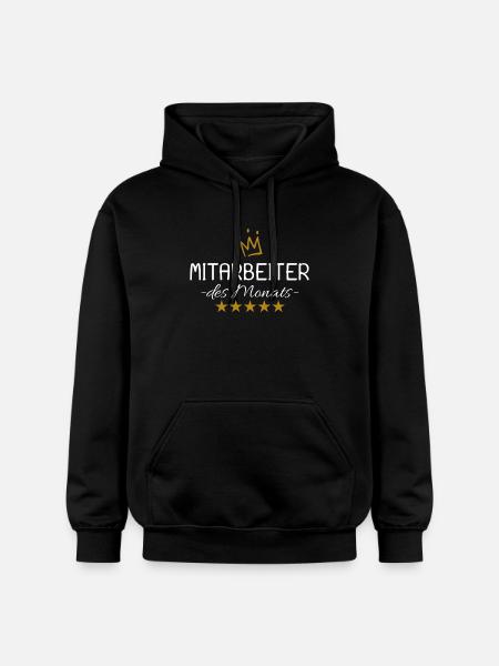 Mitarbeiter des Monats - Gildan Unisex Softstyle® Midweight Hoodie - Schwarz