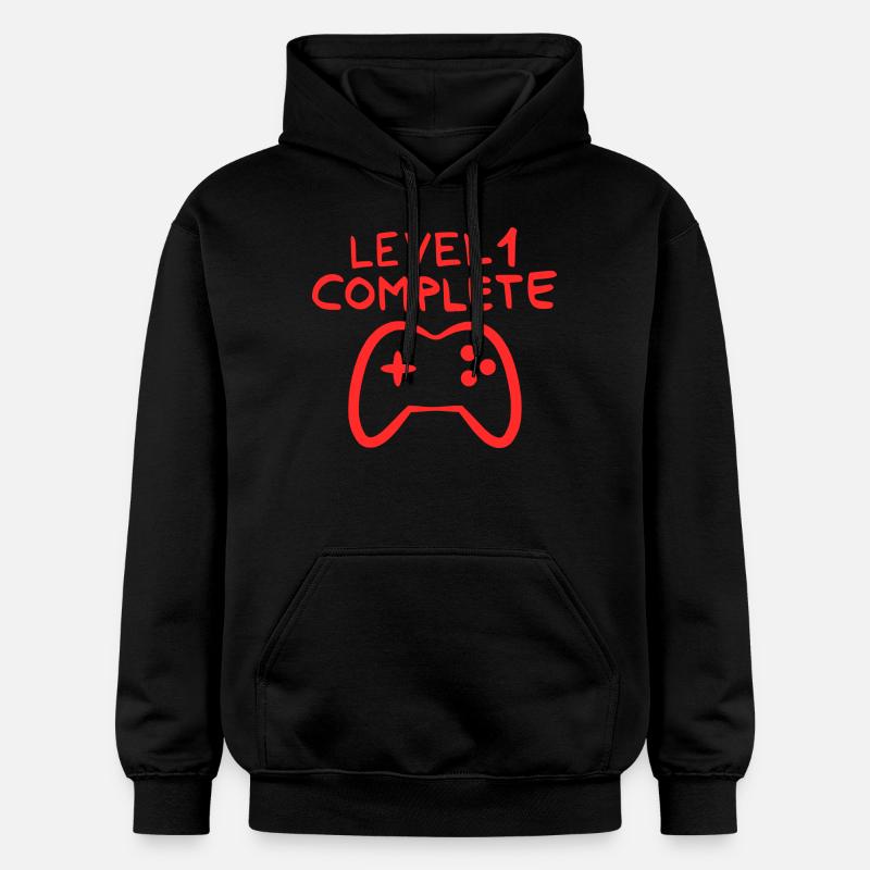 Console de jeu d'un an - Sweat à capuche Softstyle® Gildan Unisexe - noir