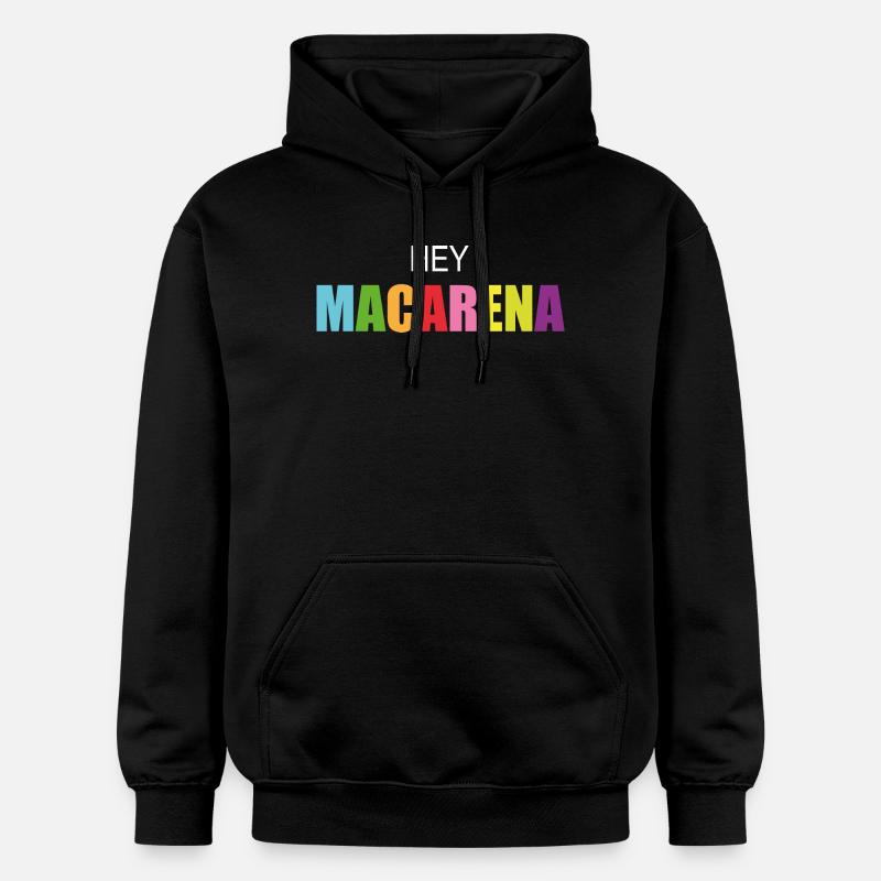 hey macarena - Sweat à capuche Softstyle® Gildan Unisexe - noir