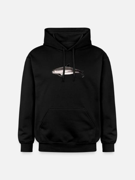 Vaquita marina - Mexican porpoise - Marsouin - Gildan Unisex Softstyle® Midweight Hoodie - black