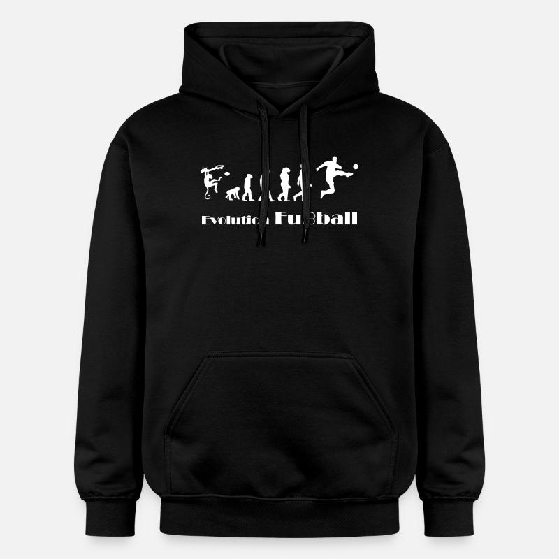 Evolution Football - Sweat à capuche Softstyle® Gildan Unisexe - noir