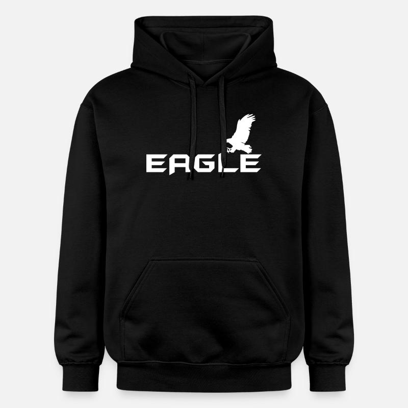 Aigle - aigle - Sweat à capuche Softstyle® Gildan Unisexe - noir