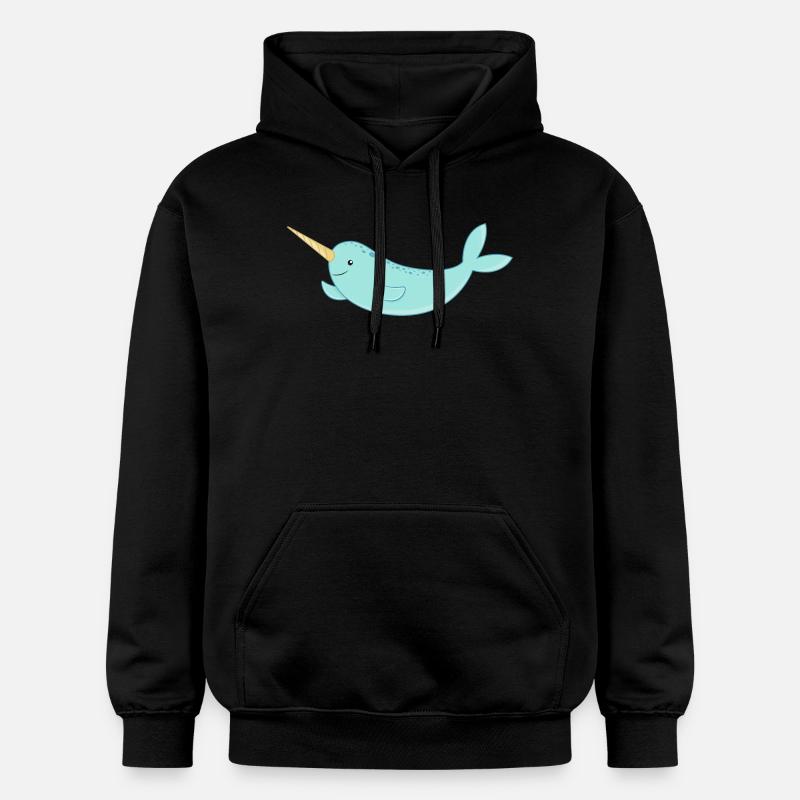 Narval - Sweat à capuche Softstyle® Gildan Unisexe - noir