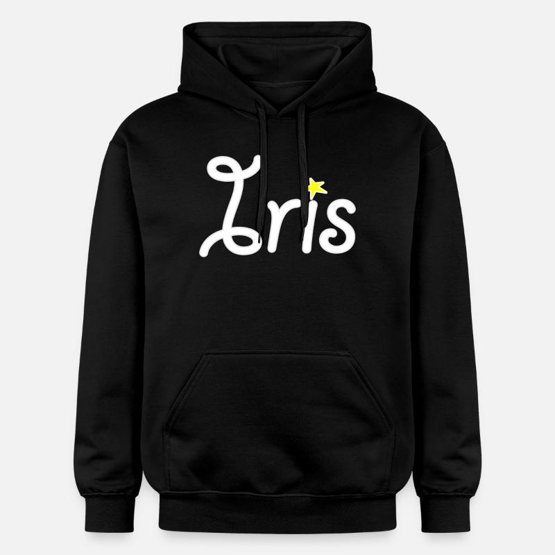 Iris - Sweat à capuche Softstyle® Gildan Unisexe - noir