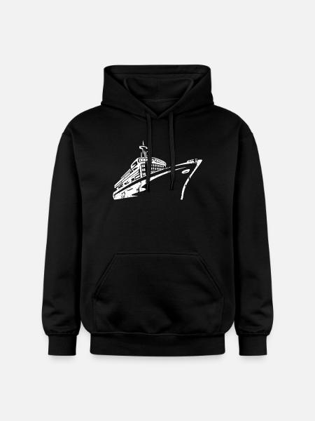 Cruise Ship Cruise Ship Luxury - Gildan Unisex Softstyle® Midweight Hoodie - black