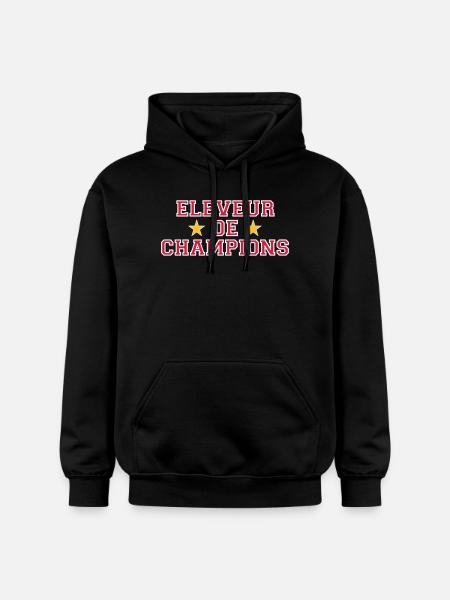 Eleveur de Champions - Sweat à capuche Softstyle® Gildan Unisexe - noir