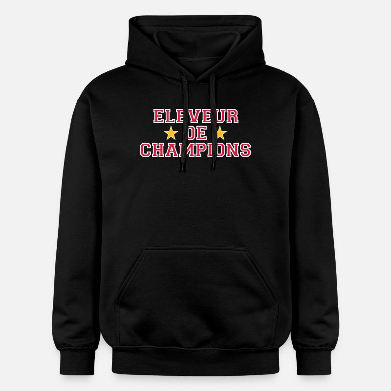 Eleveur de Champions - Sweat à capuche Softstyle® Gildan Unisexe - noir