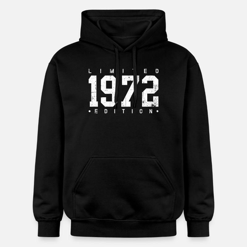 Édition limitée 1972 - Sweat à capuche Softstyle® Gildan Unisexe - noir