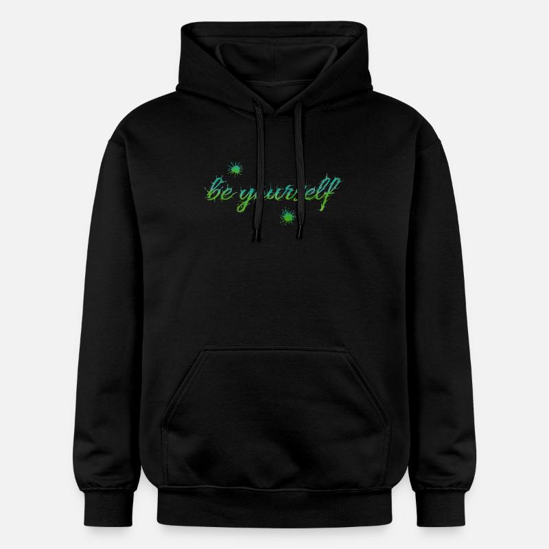 soyez vous-même - Sweat à capuche Softstyle® Gildan Unisexe - noir